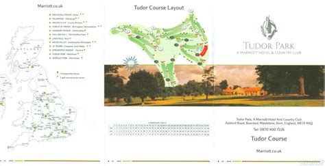 tudor park golf course map